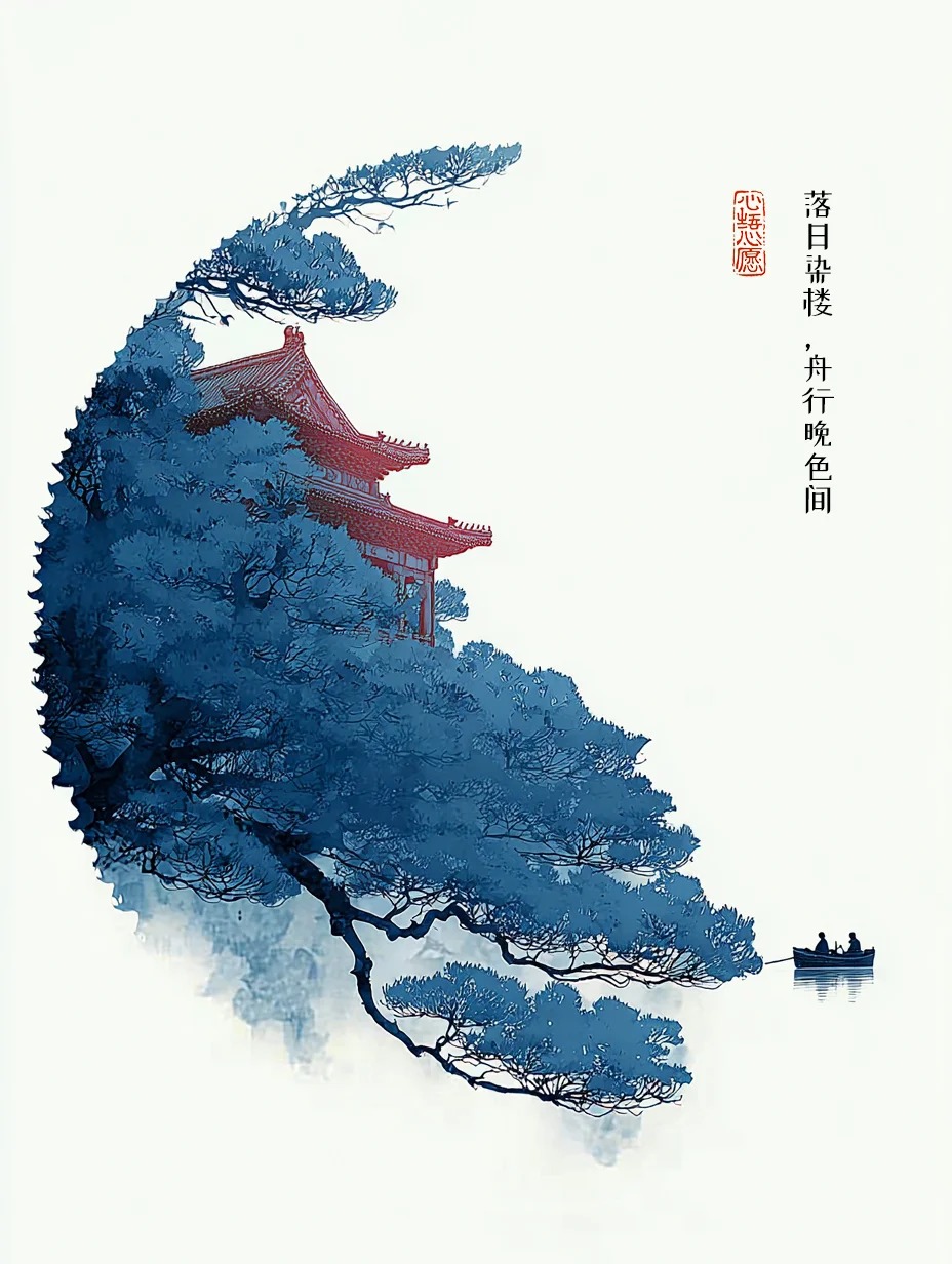 红日落，扁舟渡，古楼孤_8_心语心愿love_来自小红书网页版.jpg