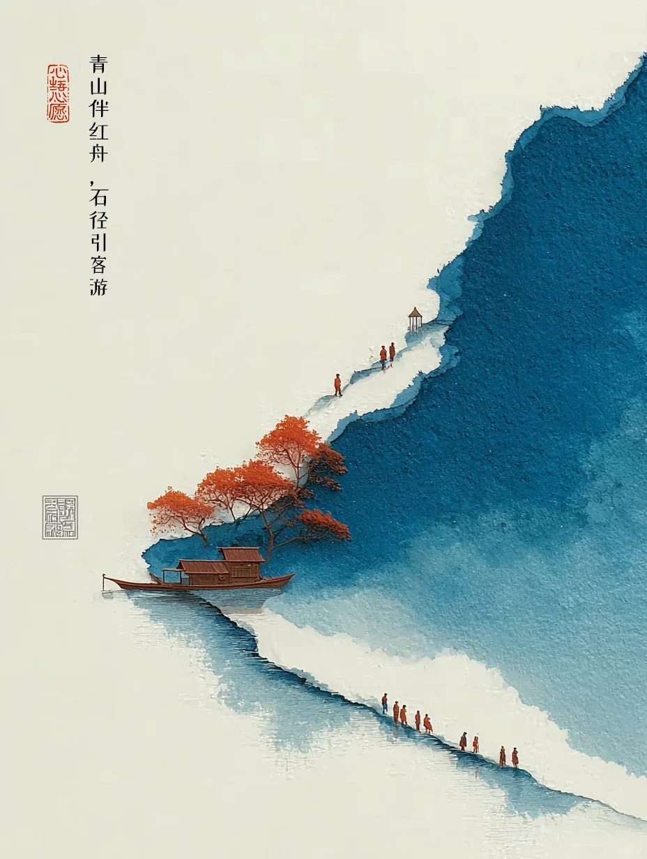 青山藏古韵，红船映水，行人向幽_3_心语心愿love_来自小红书网页版.jpg